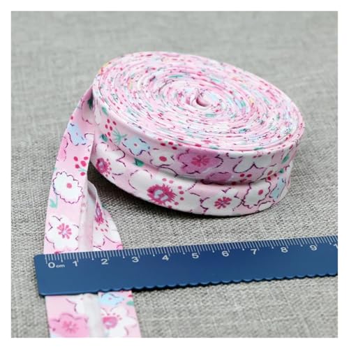 ROEUIPG Nylonband Bedrucktes Schrägband, Stoffstreifen for Basteln, Nähen, for Kleidung, Größe 25 mm x 5 m Für Buntes Gurtband, Zum Basteln, Halsband Für Hau(02) von ROEUIPG