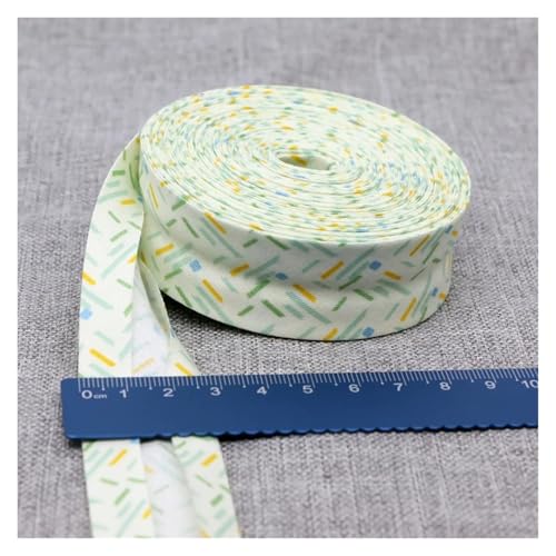 ROEUIPG Nylonband Bedrucktes Schrägband, Stoffstreifen for Basteln, Nähen, for Kleidung, Größe 25 mm x 5 m Für Buntes Gurtband, Zum Basteln, Halsband Für Hau(37) von ROEUIPG
