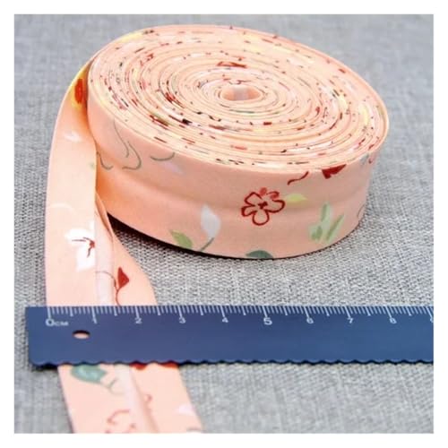 ROEUIPG Nylonband Bedrucktes Schrägband, Stoffstreifen for Basteln, Nähen, for Kleidung, Größe 25 mm x 5 m Für Buntes Gurtband, Zum Basteln, Halsband Für Hau(42) von ROEUIPG
