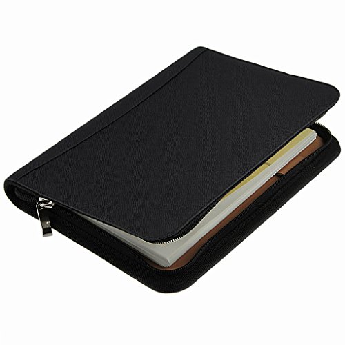 ROHCGHC Die Notiz, Integriertes Wochentag-zu-Seite-Memo DaiDiaries Wallet Manager Executive Compact Folder Spiralbindung Liniertes Journal von ROHCGHC