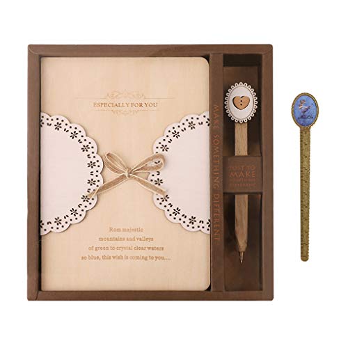 ROHCGHC Die Notiz, Skizzenbuch, Schreibnotizblock, Hardcover, leeres Tagebuch, Schulanfang, Geschenke mit einem Holzstift, Dekoration, Schreibwaren, 256 Seiten ROHCGHC Die Notiz, Skizzenbuch, Schreibnotizblock, Hardcover, leeres Tagebuch, Schulanfang, Geschenke mit einem Holzstift, Dekoration, Schreibwaren, 256 Seiten von ROHCGHC