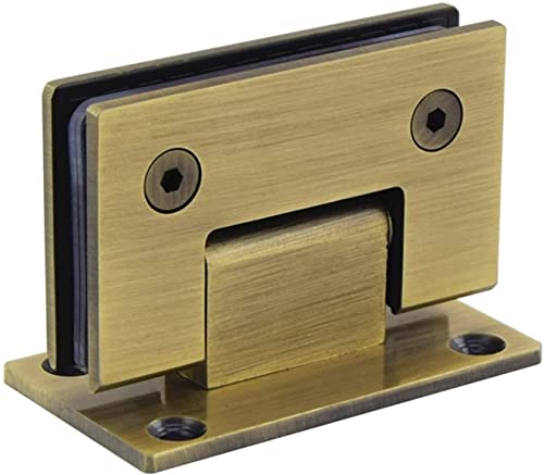 ROHCGHC Glasketten, Möbelbeschläge Soft-Close-Schrankscharnierzubehör, Ersatz for Duschtüren aus Edelstahl 304, 90-Grad-Glasklemme for Ziehen des D von ROHCGHC