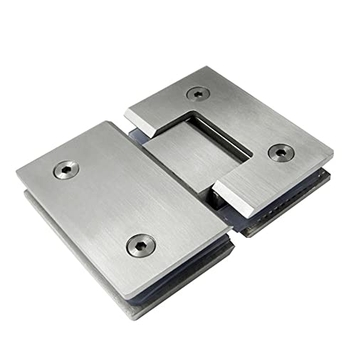 ROHCGHC Glasketten, Pivot Scharnier Edelstahl 201Glas Dusche Tür Scharniere Glas Tür Klemmen Bad Glas Clips HardwareYUMORE 30 Teile/los Scharnier Set von ROHCGHC