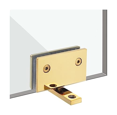 ROHCGHC Glasseite, Badezimmer-Klemme, Edelstahl 304, Wandmontage, Scharnier for 5 mm Dicke Glastüren, drehbare Welle, Scharniere, Badezimmer, Glastür, Glas-Scharnier von ROHCGHC