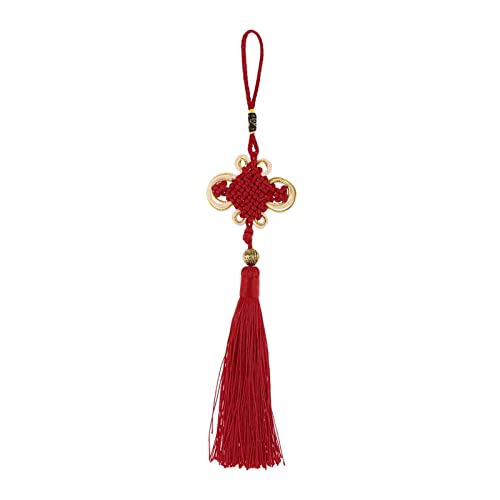 Chinesische Troddeln mit Multicolor, Chinesische Knoten Quasten Feng Shui Glücksbringer Home Decor Neujahr Dekoration(1) von ROJDFCNBW