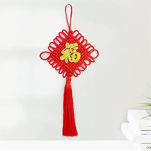 Chinesische Troddeln mit Multicolor, Rote chinesische Knotenquaste, Wandornamente, Festliche Dekoration, Wohnzimmer, Schlafzimmer, Urlaub, Party, Neujahrsdekoration, Feng Shui Chinesische Troddeln mit Multicolor, Rote chinesische Knotenquaste, Wandornamente, Festliche Dekoration, Wohnzimmer, Schlafzimmer, Urlaub, Party, Neujahrsdekoration, Feng Shui von ROJDFCNBW