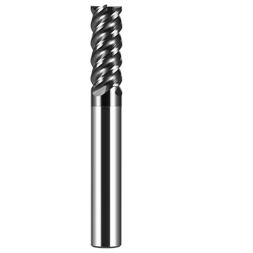 Hartmetall-Schaftfräser CNC-Fräser-Bohrköpfe, Ball T Form Cutter Vollhartmetall 3D Ende Mühle R2/ R6 Metall Stahl Aluminium Kupfer Eisen Wolfram Ball Cutter(8X30X8X75) von ROJDFCNBW