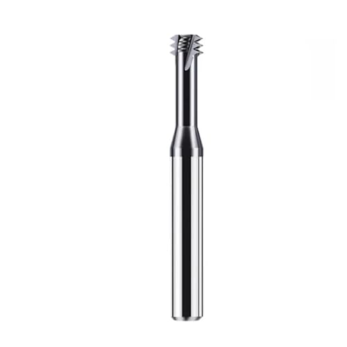 Hartmetall-Schaftfräser CNC-Fräser-Bohrköpfe, CNC 60 Grad Dreireihiger Gewindefräser aus Wolframstahl M1/M12 M14 Fräser(M10X1.5 1PCS) von ROJDFCNBW