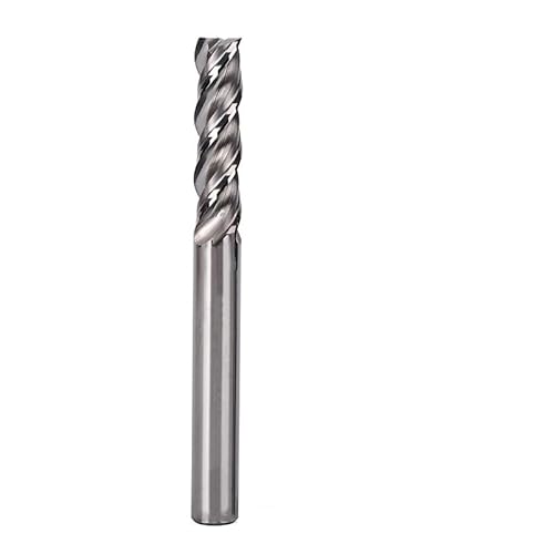 Hartmetall-Schaftfräser CNC-Fräser-Bohrköpfe, DLC-Beschichtung, bunte CNC-Mehrfarben-U-Flötenfräser-Bits for Aluminium-Schaftfräser, Schaftfräser, Wolfram(8X30X8X75 Uncoated) von ROJDFCNBW