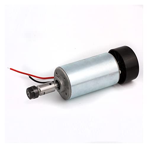 ROJDFCNBW CNC-Spindelmotor-Kit, 0,3 KW 52MM CNC Spindelmotor 300W Spindelmotor DIY DC 12-48 CNC 300w Spindelmotor ER11(Spindle) von ROJDFCNBW