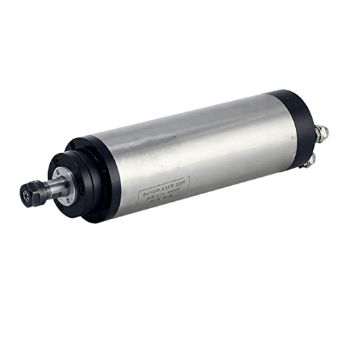 ROJDFCNBW CNC-Spindelmotor-Kit, 0,8 kW CNC-Wassergekühlte Spindel Hochgeschwindigkeits-Routermotor 800 W 65 mm ER11 4-teiliges Lager 24000 U/min(220) von ROJDFCNBW