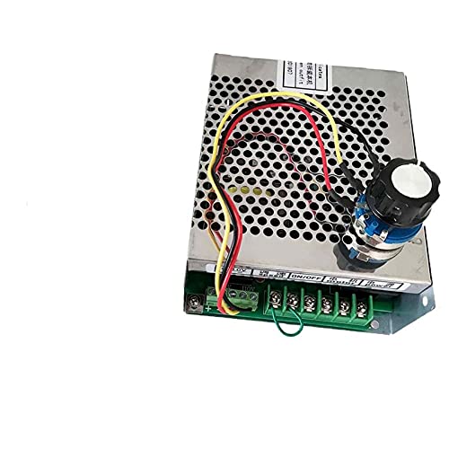 ROJDFCNBW CNC-Spindelmotor-Kit, Luftgekühlter 0,2-kW-CNC-Spindelmotor, Bohrspindelkopf-Kit, Spannfutter, 200-W-Spindelmotor/Stromversorgung, Drehzahlregler(Package2) von ROJDFCNBW