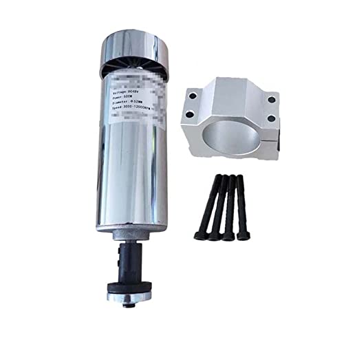 ROJDFCNBW CNC-Spindelmotor-Kit, Luftgekühlter 0,5-kW-CNC-Spindelmotor, Winkelschleifer-Kit, Spannfutter, 500-W-Spindelmotor/Stromversorgung, Drehzahlregler(Package 3) von ROJDFCNBW