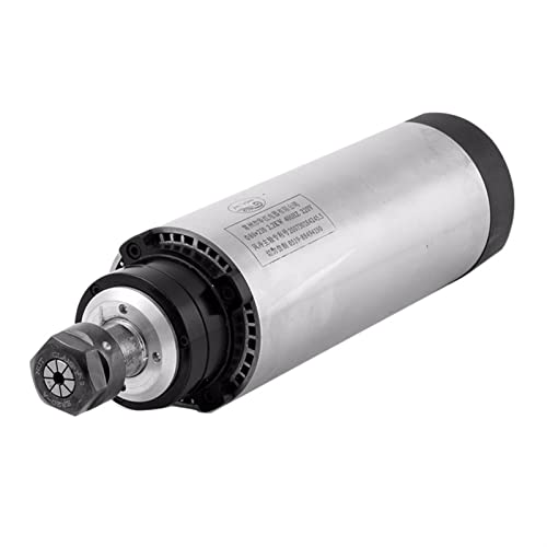 ROJDFCNBW CNC-Spindelmotor-Kit, Spindelmotor 2,2 kW Luftkühlung Spindel 220 ER20 80MM Fräsfederspannzange 4-teiliges Lager von ROJDFCNBW