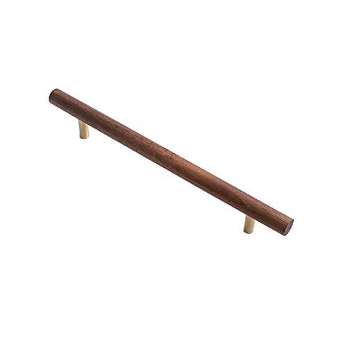 ROJDFCNBW Massivholz-Türgriff, 1 Stück bogenförmige Schrankknöpfe, Möbelgriffe.(Length 284mm) von ROJDFCNBW