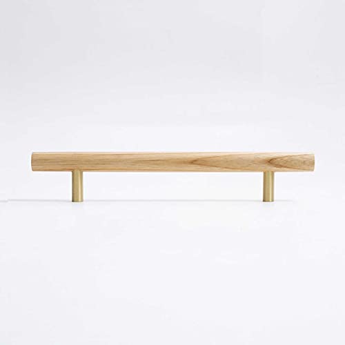 ROJDFCNBW Massivholz-Türgriff, 1 Stück bogenförmige Schrankknöpfe, Möbelgriffe.(Length 380mm) von ROJDFCNBW