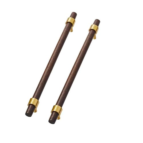 ROJDFCNBW Massivholz-Türgriff, 2 Stück Massivholzgriff Schrankknöpfe aus Holz, Schranktür Schublade Kommode Pull Holzgriffe(Length 150mm) von ROJDFCNBW