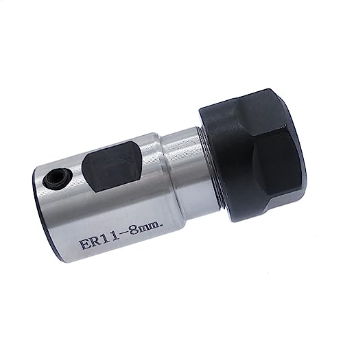 ROJDFCNBW Spannzange Fräserhalterung, ER11 Spannzangensatz, 9er-Pack, mehrere Größen, for Dreh- und Fräswerkzeuge(ER11-6.35mm) von ROJDFCNBW