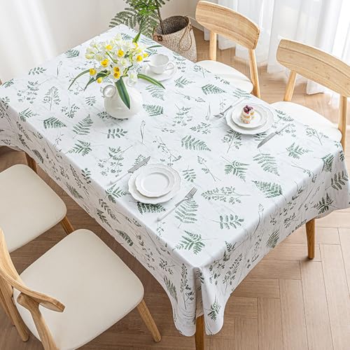 ROJDFCNBW Stick Baumwolle und Tischtuch, PVC-Tischdecke mit einem sauberen Öltuch abwischen, leicht abzuwischende Vinyl-Kunststoff-Tischdecke(Jl-13,47.2 x 31.5 inch) von ROJDFCNBW