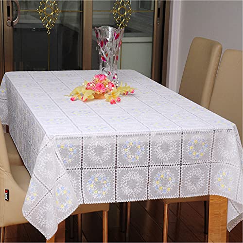ROJDFCNBW Stick Baumwolle und Tischtuch, Tischdekoration for Restaurants, Bankette im Innen- oder Außenbereich(Oty-01,135x135cm) von ROJDFCNBW