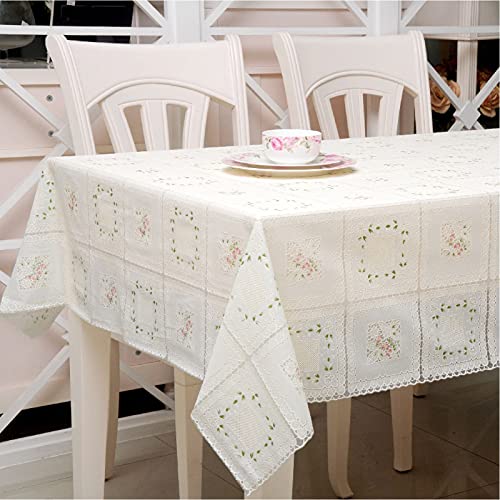 ROJDFCNBW Stick Baumwolle und Tischtuch, Tischdekoration for Restaurants, Bankette im Innen- oder Außenbereich(Oty-09,135x180cm) von ROJDFCNBW
