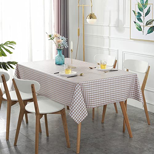 ROJDFCNBW Stick Baumwolle und Tischtuch, for Esstisch Tischdecke Party Tischdecke(Coffee a,80 x 80cm) von ROJDFCNBW