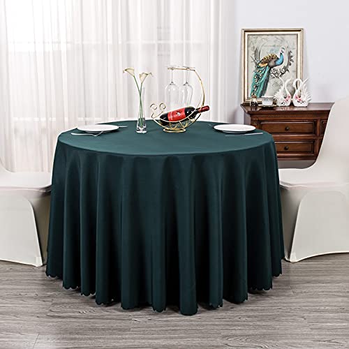 ROJDFCNBW Stick Baumwolle und Tischtuch, und weiche Tischdecke for die Küchentischdekoration(Dark Green,140x180cm) von ROJDFCNBW