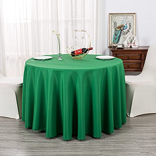ROJDFCNBW Stick Baumwolle und Tischtuch, weiche Tischdecke aus Polyester for die Küchentischdekoration(Green,55.1 x 55.1 inch) von ROJDFCNBW