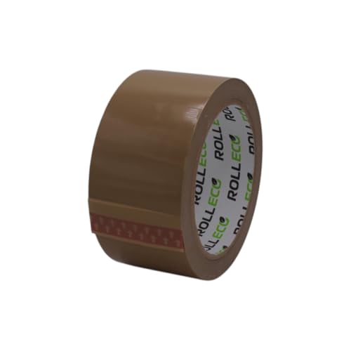 ROLLECO Premium Paketband Klebeband 50mm x 66m – leise abrollend & starke Klebekraft – braun 4 Rollen ROLLECO Premium Paketband Klebeband 50mm x 66m – leise abrollend & starke Klebekraft – braun 4 Rollen von ROLLECO