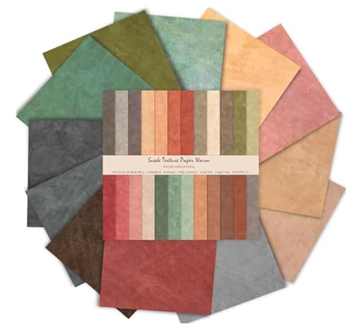 24 Blatt Boho gemustertes Scrapbook-Papier von ROLYTA