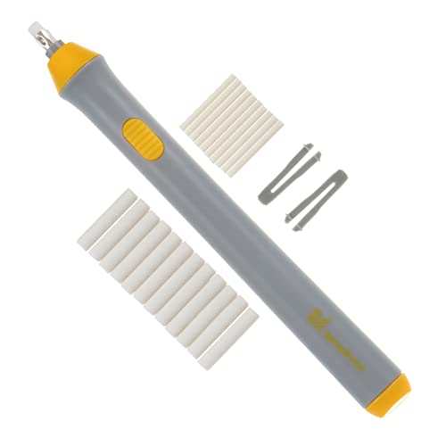 ROMISBABA 1 Satz Elektrischer Radiergummi Zeichnung Elektrischer Radierstift Tippfehler Radiergummi Batteriebetriebener Radiergummi Japanischer Radiergummi Radiergummis Abs Grey ROMISBABA 1 Satz Elektrischer Radiergummi Zeichnung Elektrischer Radierstift Tippfehler Radiergummi Batteriebetriebener Radiergummi Japanischer Radiergummi Radiergummis Abs Grey von ROMISBABA
