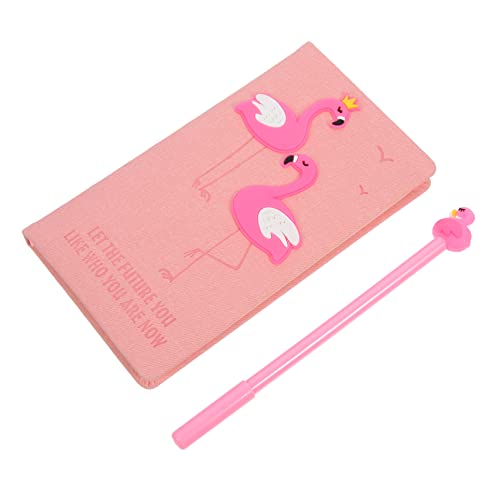 ROMISBABA 1 Satz Flamingo Notizbuch Set mit Lederumschlag Stilvolles Schreibjournal für Schule und Büro Notizbuch für Kreative Köpfe und Notizen Unterwegs ROMISBABA 1 Satz Flamingo Notizbuch Set mit Lederumschlag Stilvolles Schreibjournal für Schule und Büro Notizbuch für Kreative Köpfe und Notizen Unterwegs von ROMISBABA