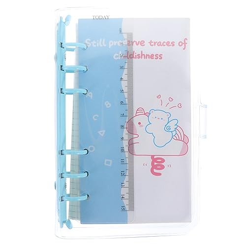 ROMISBABA 1 Satz Handbuch mit Abnehmbaren Blättern Cartoon Design Flexibles Notizbuch Smogblau Geeignet für Schule Büro und Reisen Dickes Papier für Notizen und Zeichnungen ROMISBABA 1 Satz Handbuch mit Abnehmbaren Blättern Cartoon Design Flexibles Notizbuch Smogblau Geeignet für Schule Büro und Reisen Dickes Papier für Notizen und Zeichnungen von ROMISBABA