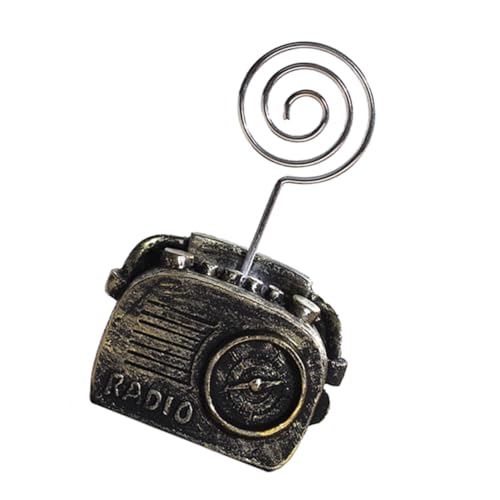ROMISBABA 1 Stück Retro Telefon Radio Form Foto Clip Halter Kreative Tischdekoration für Büro Hochzeit Restaurant und Besondere Anlässe Vintage Holzständer für Unvergessliche ROMISBABA 1 Stück Retro Telefon Radio Form Foto Clip Halter Kreative Tischdekoration für Büro Hochzeit Restaurant und Besondere Anlässe Vintage Holzständer für Unvergessliche von ROMISBABA
