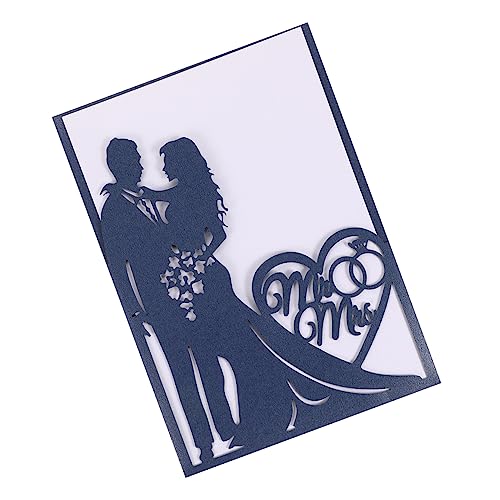 ROMISBABA 10 Stück Grußkarte jubiläumskarte anniversary card einladungskarten hochzeitsdeco valentinstags karten Braut- Brautparty Ballon Hochzeitsdekoration hohle Hochzeitskarte Papier Blue ROMISBABA 10 Stück Grußkarte jubiläumskarte anniversary card einladungskarten hochzeitsdeco valentinstags karten Braut- Brautparty Ballon Hochzeitsdekoration hohle Hochzeitskarte Papier Blue von ROMISBABA