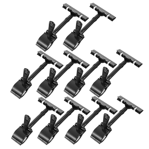 ROMISBABA 10 Stück Preisetikettenhalter Clips Verstellbar und Einfach zu Klemmen Doppelseitig Schwarzer Pop Werbeclip für Einzelhandel Supermarkt Vielseitiger Preisschild Warenhalter ROMISBABA 10 Stück Preisetikettenhalter Clips Verstellbar und Einfach zu Klemmen Doppelseitig Schwarzer Pop Werbeclip für Einzelhandel Supermarkt Vielseitiger Preisschild Warenhalter von ROMISBABA