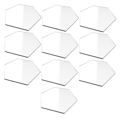 ROMISBABA 10 Stück Sechseckige Transparente Acryl Sitzplatzkarten Blanko Gästekarten für Hochzeit Party Dekoration Leicht Beschreibbar Vielseitig Einsetzbar Praktische Tischkarten für ROMISBABA 10 Stück Sechseckige Transparente Acryl Sitzplatzkarten Blanko Gästekarten für Hochzeit Party Dekoration Leicht Beschreibbar Vielseitig Einsetzbar Praktische Tischkarten für von ROMISBABA