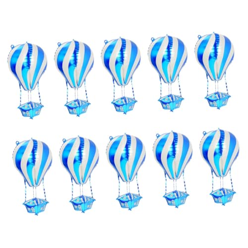 ROMISBABA 10 Stück Teiliges Aluminiumfolie Heißluftballon Realistische Party Deko Leuchtenden Farben Leicht Aufzuhängen für Geburtstage Babyshowers Weihnachten und Hochzeiten Vielseitig ROMISBABA 10 Stück Teiliges Aluminiumfolie Heißluftballon Realistische Party Deko Leuchtenden Farben Leicht Aufzuhängen für Geburtstage Babyshowers Weihnachten und Hochzeiten Vielseitig von ROMISBABA