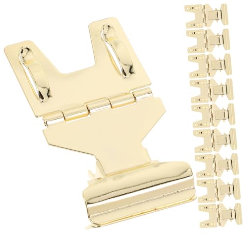 ROMISBABA 10 Stück Teiliges Metall Preisschildhalter Clips aus Edelstahl Verstellbare Etikettenhalter für Kleidungsgestelle Verkaufsschilder und Preisschilder Benutzerfreundlich Langlebig ROMISBABA 10 Stück Teiliges Metall Preisschildhalter Clips aus Edelstahl Verstellbare Etikettenhalter für Kleidungsgestelle Verkaufsschilder und Preisschilder Benutzerfreundlich Langlebig von ROMISBABA