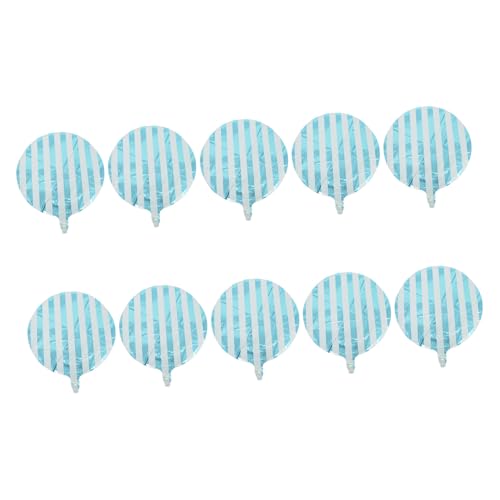 ROMISBABA 10 Stück Teiliges Runde Streifen Ballons in Candy Farben Blau Party Deko für Geburtstag und Hochzeit Vielseitig Verwendbar für Wand Fenster Tür Festliche Atmosphäre Foto Requisite ROMISBABA 10 Stück Teiliges Runde Streifen Ballons in Candy Farben Blau Party Deko für Geburtstag und Hochzeit Vielseitig Verwendbar für Wand Fenster Tür Festliche Atmosphäre Foto Requisite von ROMISBABA