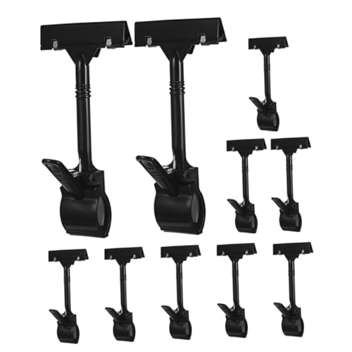 ROMISBABA 10 Stück Teiliges Verstellbares Kunststoff etikettenhalter Drehbare Preisschild Clips für Einzelhandel Supermarktregale Langlebig Praktische Verkaufsdisplay Halterungen ROMISBABA 10 Stück Teiliges Verstellbares Kunststoff etikettenhalter Drehbare Preisschild Clips für Einzelhandel Supermarktregale Langlebig Praktische Verkaufsdisplay Halterungen von ROMISBABA