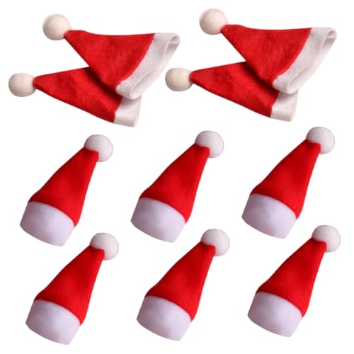 ROMISBABA 10 Stück Weihnachtsmütze Weihnachtszubehör Weihnachtshut Weihnachten Weihnachtsmann Süßigkeitenpaket Lutscherhut ROMISBABA 10 Stück Weihnachtsmütze Weihnachtszubehör Weihnachtshut Weihnachten Weihnachtsmann Süßigkeitenpaket Lutscherhut von ROMISBABA