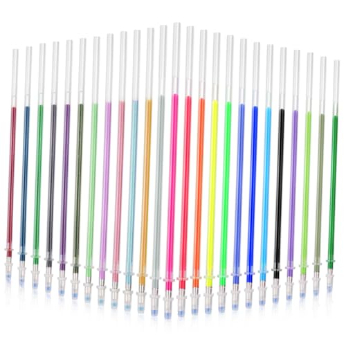 ROMISBABA 100 Stück Bunte Gelstift Ersatzminen Kugelschreiber Nachfüllminen für Schule Büro Schulsachen Glatte Langlebige Spitze Kompatibel mit Standard Gelstiften ROMISBABA 100 Stück Bunte Gelstift Ersatzminen Kugelschreiber Nachfüllminen für Schule Büro Schulsachen Glatte Langlebige Spitze Kompatibel mit Standard Gelstiften von ROMISBABA