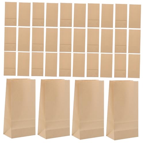 ROMISBABA 100 Stück Tüte Aus Kraftpapier Basteltaschen Krafttaschen Für Geschäft Papiertüten Zum Verpacken Packpapiertüte Tragetasche Aus Kraftpapier Kraft-einkaufstaschen Matte Folie Khaki ROMISBABA 100 Stück Tüte Aus Kraftpapier Basteltaschen Krafttaschen Für Geschäft Papiertüten Zum Verpacken Packpapiertüte Tragetasche Aus Kraftpapier Kraft-einkaufstaschen Matte Folie Khaki von ROMISBABA