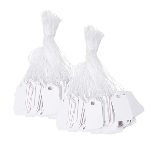 ROMISBABA 1000 Stück Weiße Papier preisschilder Blanko Anhänger für Schmuck Kleidung Warenbeschriftung Einfache DIY Etiketten ROMISBABA 1000 Stück Weiße Papier preisschilder Blanko Anhänger für Schmuck Kleidung Warenbeschriftung Einfache DIY Etiketten von ROMISBABA