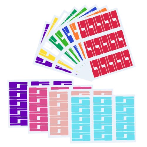 ROMISBABA 12 Blatt Teiliges Selbstklebende Kabelbeschriftung Etiketten Druckbare Kabelmanagement Labels für Computer und Stromkabel Langlebig Vielseitig Einsetzbar für Büro Haushalt und ROMISBABA 12 Blatt Teiliges Selbstklebende Kabelbeschriftung Etiketten Druckbare Kabelmanagement Labels für Computer und Stromkabel Langlebig Vielseitig Einsetzbar für Büro Haushalt und von ROMISBABA