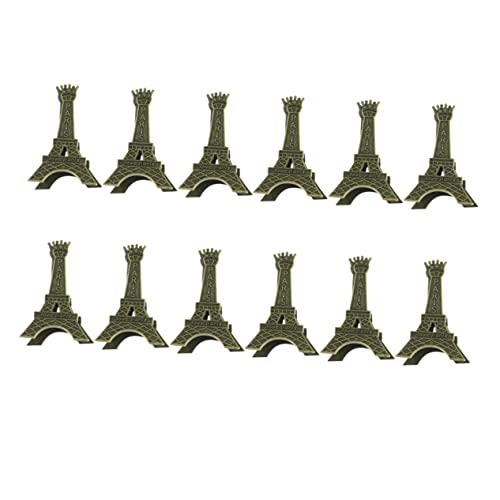 ROMISBABA 12 Stück Eiffelturm Memohalter aus Metall Kreative Clips für Notizen Fotos und Visitenkarten Elegante Tischdekoration für Hochzeiten Geburtstage und Anlässe ROMISBABA 12 Stück Eiffelturm Memohalter aus Metall Kreative Clips für Notizen Fotos und Visitenkarten Elegante Tischdekoration für Hochzeiten Geburtstage und Anlässe von ROMISBABA