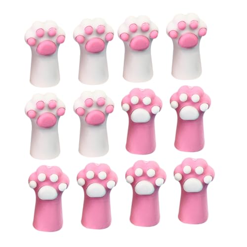ROMISBABA 12 Stück Radiergummi Für Katzen Pfoten Kindergummi Blotengummis Süße Radiergummis Kawaii Neuheitseraser Schule Radiergummis Süßer Schultiergummi Pvc Zufällige Farbe ROMISBABA 12 Stück Radiergummi Für Katzen Pfoten Kindergummi Blotengummis Süße Radiergummis Kawaii Neuheitseraser Schule Radiergummis Süßer Schultiergummi Pvc Zufällige Farbe von ROMISBABA