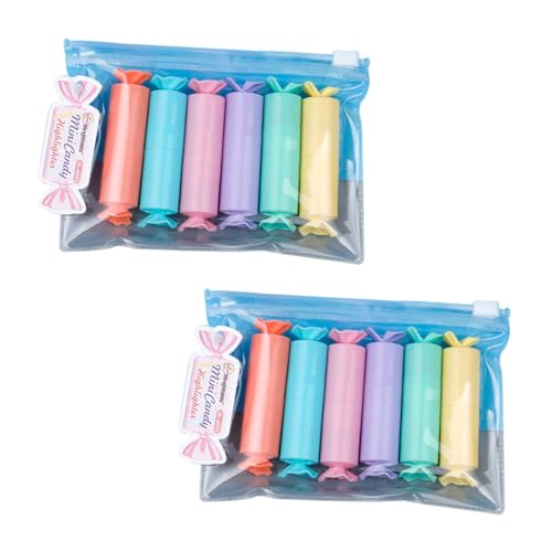 ROMISBABA 12 Stück Teiliges Candy Design Marker Stifte Schnelltrocknende Dekorative Markierungsstifte Glattes Schreiben für Zeichnen Büro und Schule für Lehrer und Studenten ROMISBABA 12 Stück Teiliges Candy Design Marker Stifte Schnelltrocknende Dekorative Markierungsstifte Glattes Schreiben für Zeichnen Büro und Schule für Lehrer und Studenten von ROMISBABA