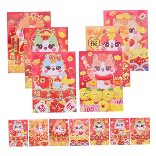 ROMISBABA 120 Stück Chinesische Neujahrsumschläge Pferdejahr Kartonpapier Rot Glücksumschachteln für Geldgeschenke Frühlingsfest Hochzeit Geburtstag ROMISBABA 120 Stück Chinesische Neujahrsumschläge Pferdejahr Kartonpapier Rot Glücksumschachteln für Geldgeschenke Frühlingsfest Hochzeit Geburtstag von ROMISBABA